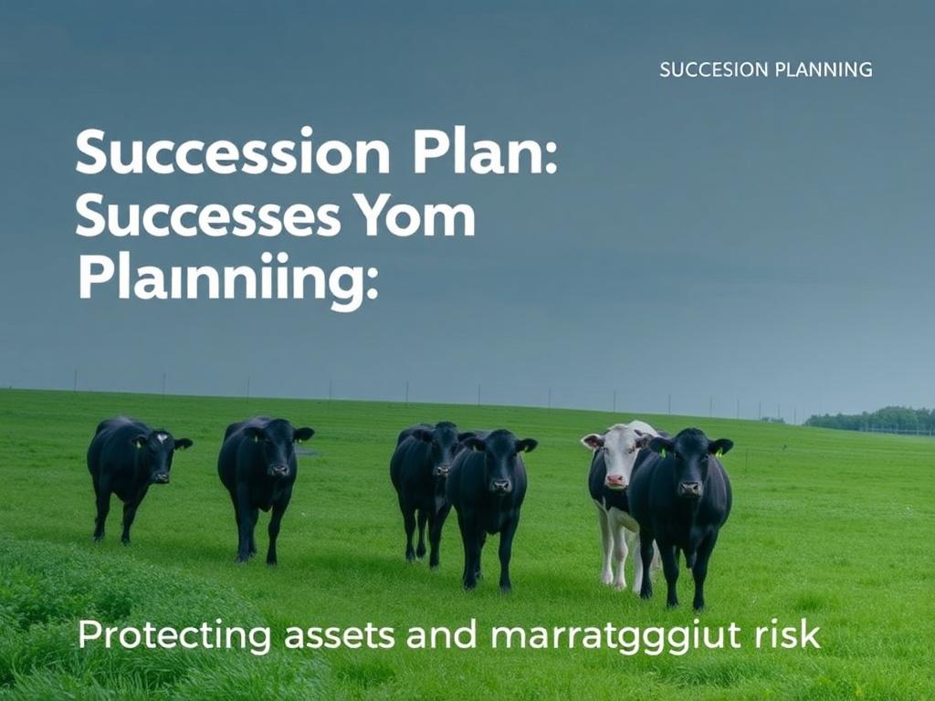     Succession Planning: Securing Your Farm's Future. Protecting assets and managing risk