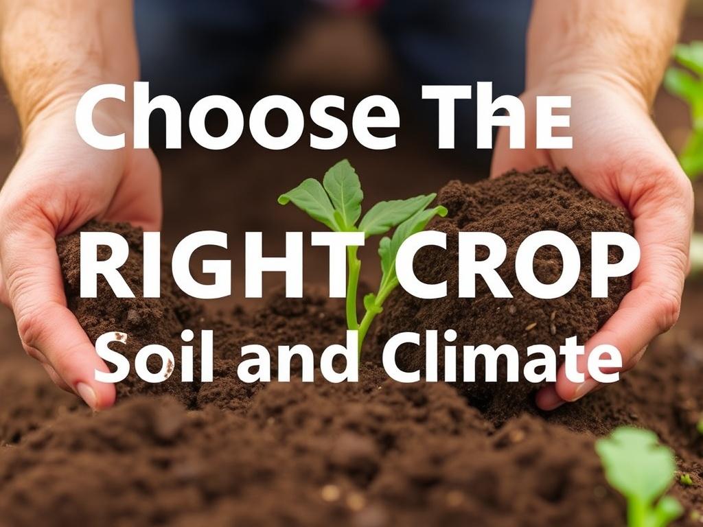 Choosing the Right Crop for Your Soil and Climate. Tools and resources to help you decide Choosing the Right Crop for Your Soil and Climate. Tools and resources to help you decide