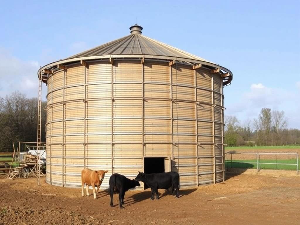     Elaboración de silo para alimentación del ganado.. Ejemplos prácticos y experiencias de campo