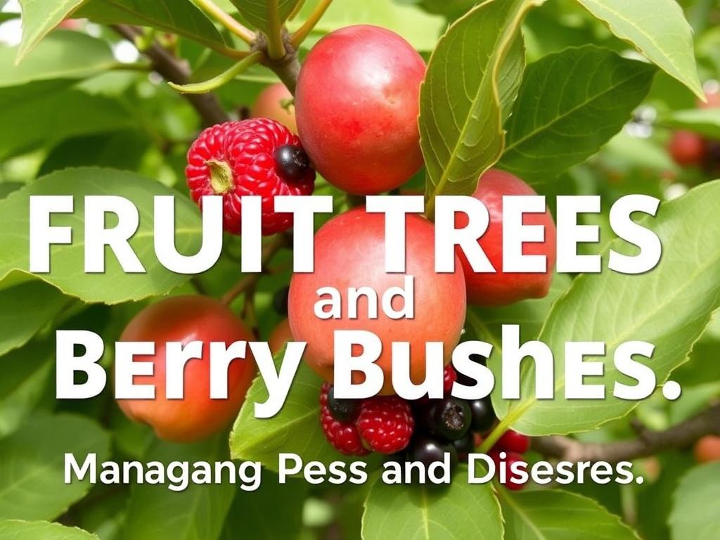     Selecting and Caring for Fruit Trees and Berry Bushes. Managing pests and diseases