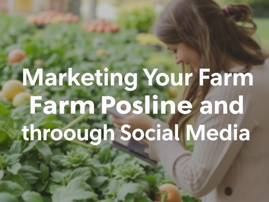     Marketing Your Farm Products Online and Through Social Media. Build a simple, trustworthy online presence