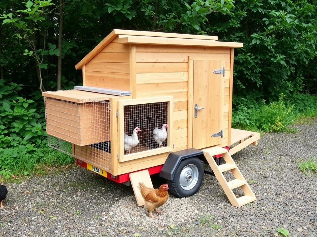     Instalación y manejo de un gallinero móvil.. Problemas frecuentes y soluciones prácticas