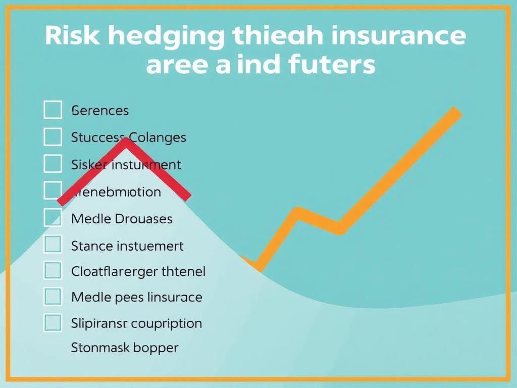     Risikoabsicherung durch Versicherungen und Futures. Checkliste für die Auswahl geeigneter Instrumente
