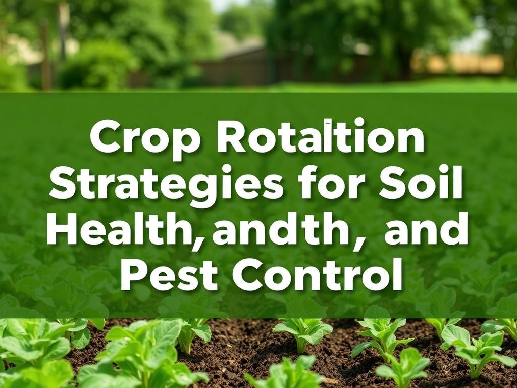     Crop Rotation Strategies for Soil Health and Pest Control. Common pitfalls and troubleshooting