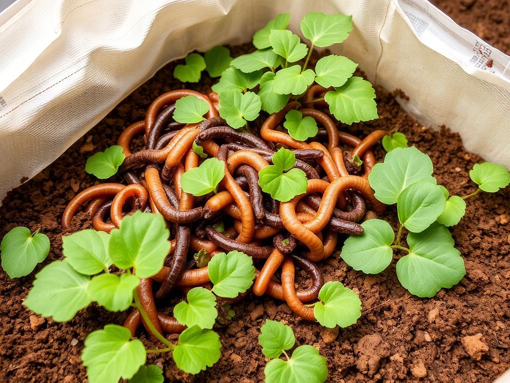     Cría de lombrices (lombricultura) para humus de lombriz.. Impacto ambiental y beneficios colaterales