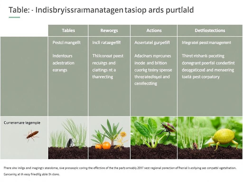    Manejo integrado de plagas en cultivos de hortalizas.. Tabla de ejemplos de umbrales y acciones