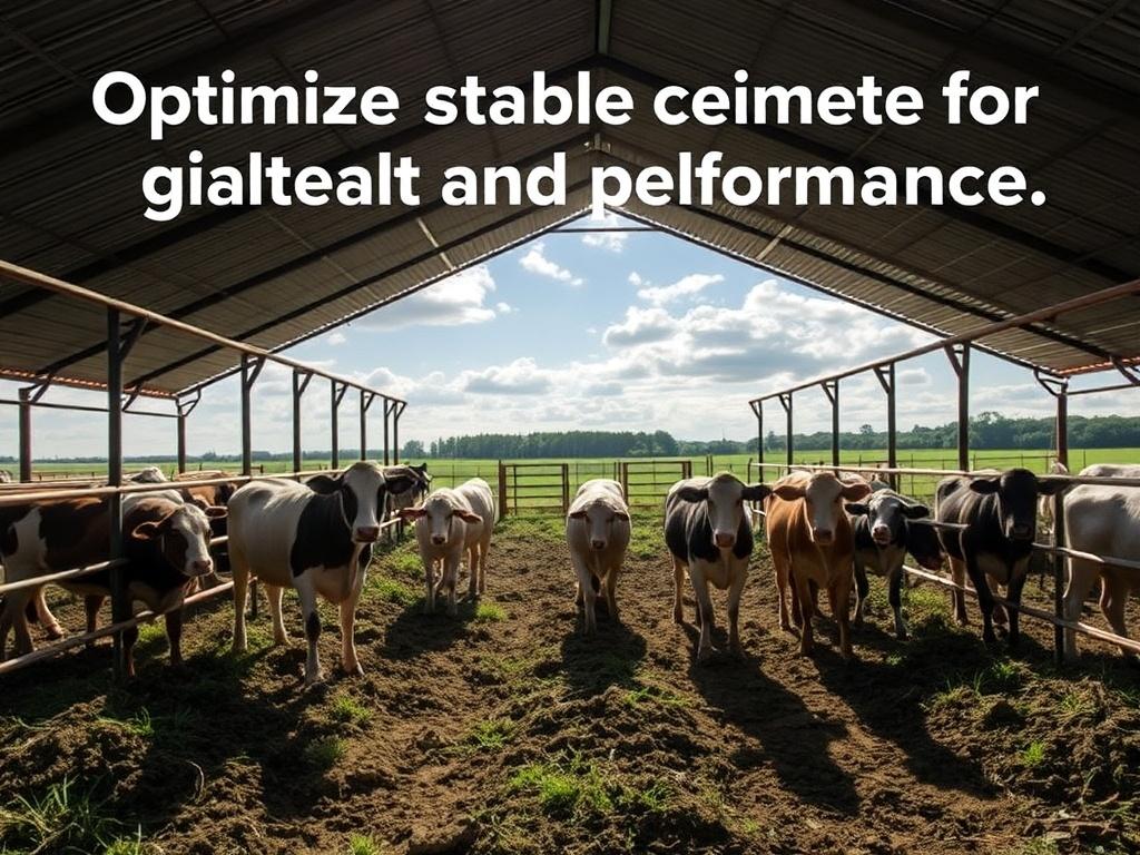     Stallklima optimieren für Tiergesundheit und Leistung. Risiken und Grenzen der Optimierung
