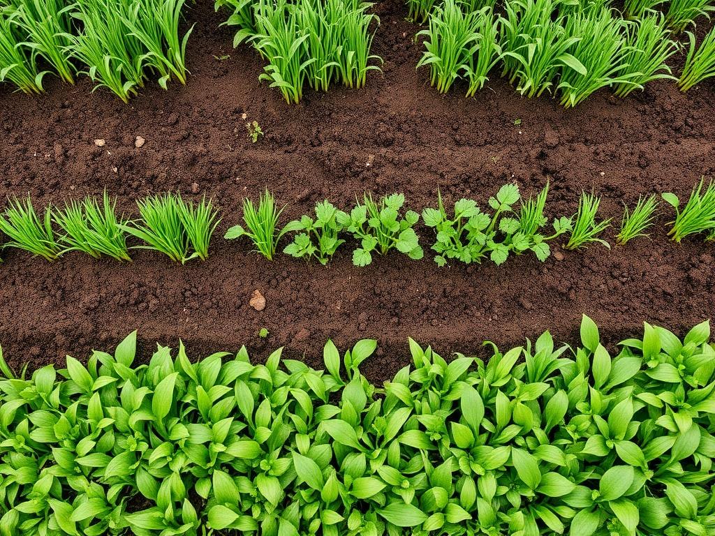     Cultivos de cobertura: Protección y nutrientes para el suelo.. Tabla de especies y beneficios