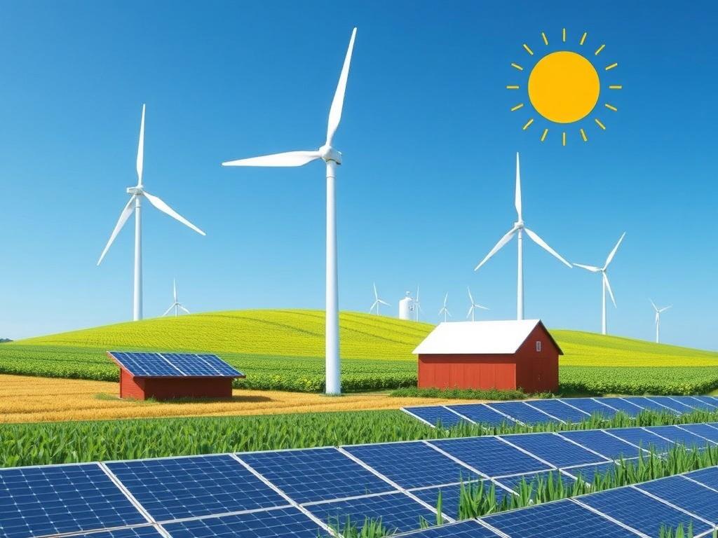     Energy Efficiency on the Farm: Solar, Wind, and Biofuels. Case studies and real-life examples