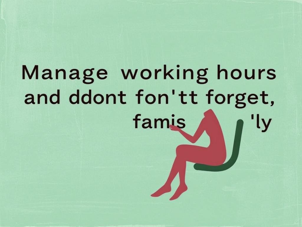     Arbeitszeiten managen und Familie nicht vergessen. Grenzen setzen: wie und wann „Nein“ sagen