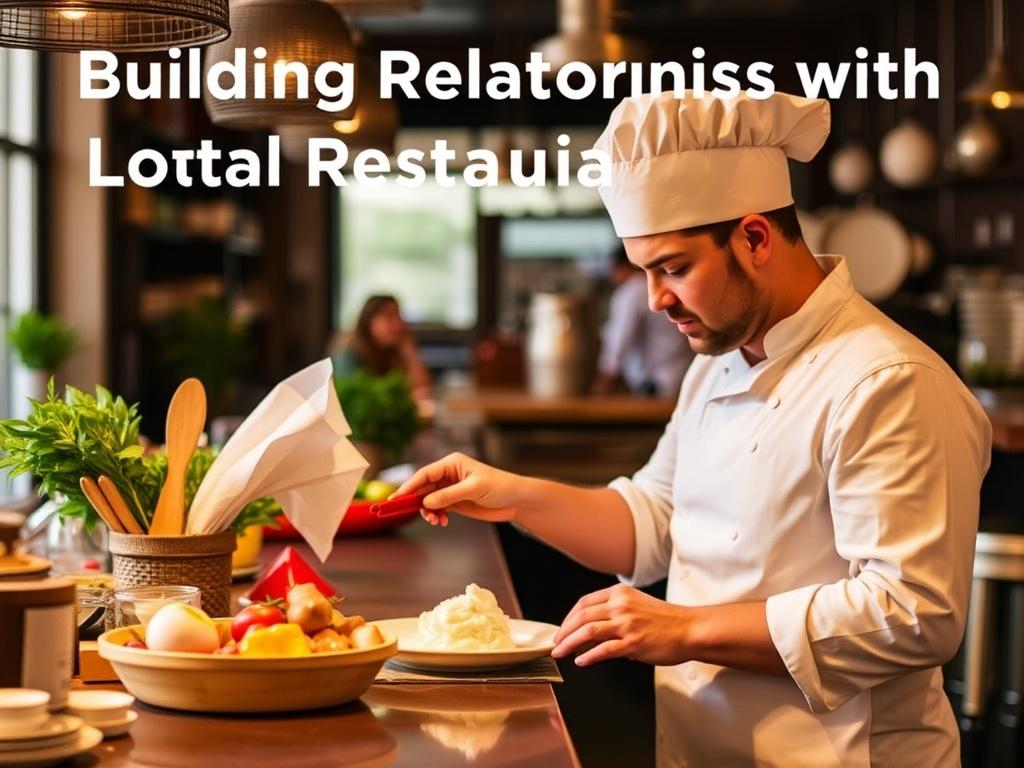     Building Relationships with Local Restaurants and Chefs. how to begin today: a practical checklist