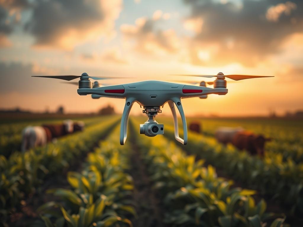 Drones en el campo: vigilantes aéreos para cultivos y ganado Drones en el campo: vigilantes aéreos para cultivos y ganado