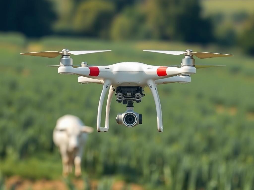 Drones en el campo: vigilantes aéreos para cultivos y ganado