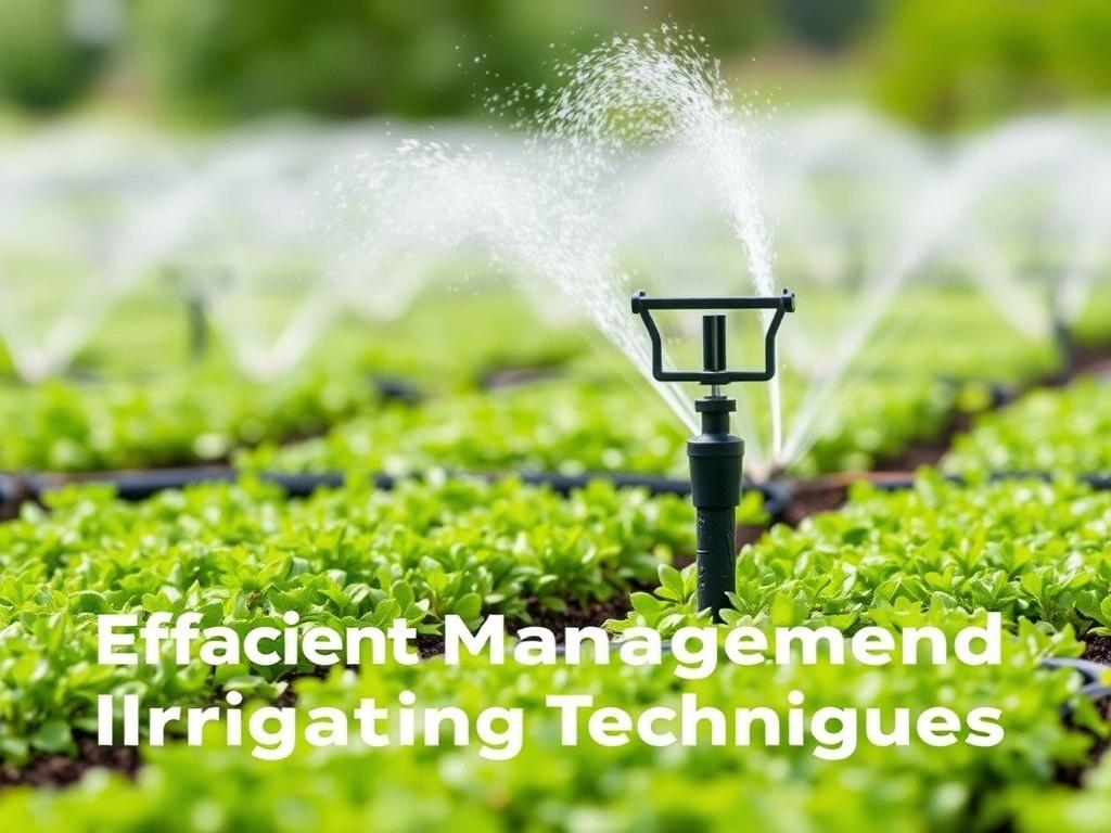 Smarter water, healthier crops: practical approaches to efficient water use