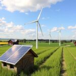Energie vom eigenen Hof nutzen: Solar, Wind und Biogas im Alltag