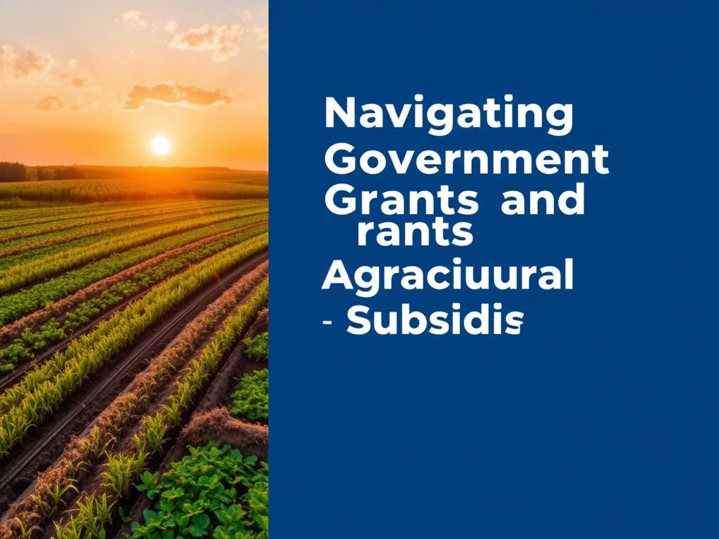Navigating government grants and agricultural subsidies: a practical guide for farmers and ranchers
