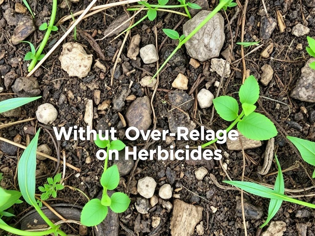 Effective weed control without over-reliance on herbicides
