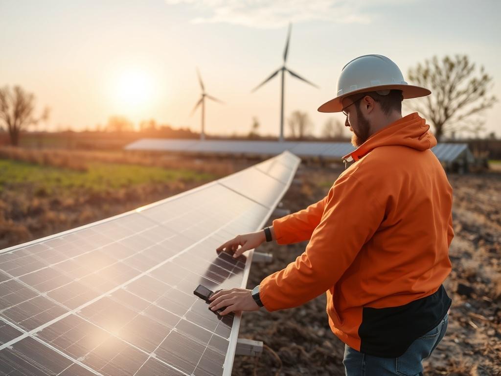 Viento y sol en la huella: cómo llevar energía limpia a la finca