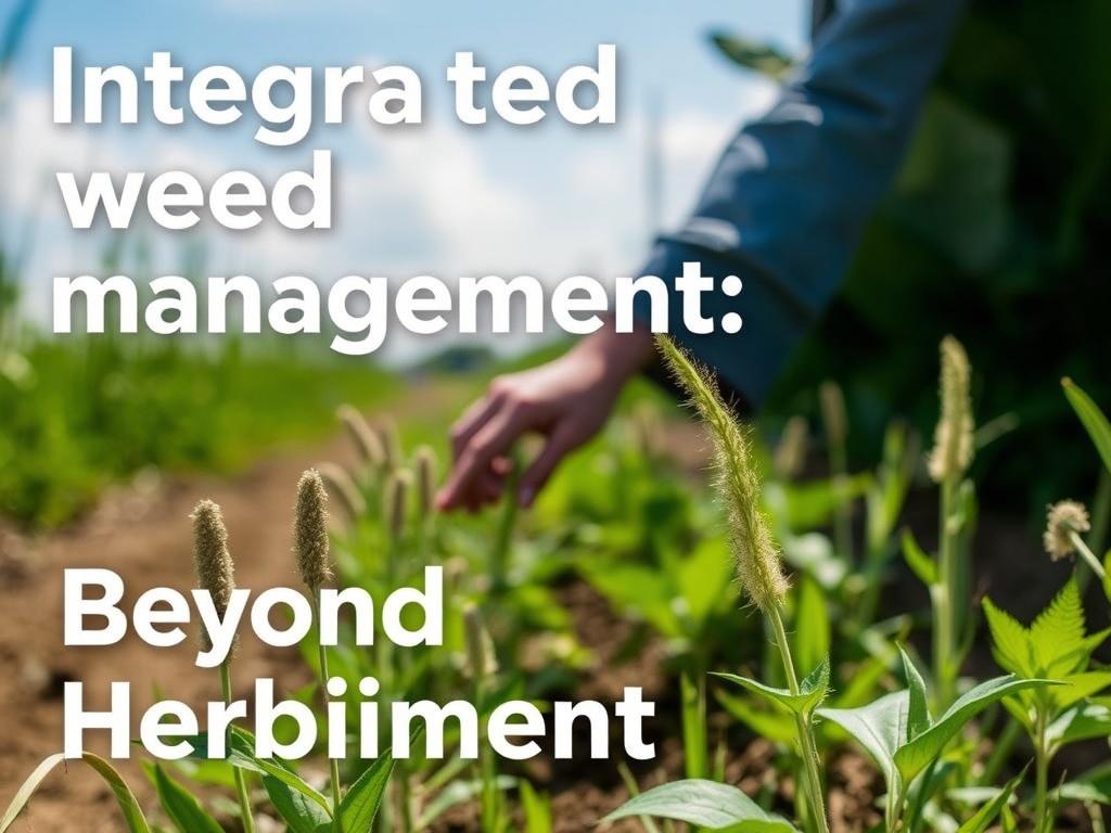 Más que herbicidas: reinventar el control de malezas en el campo