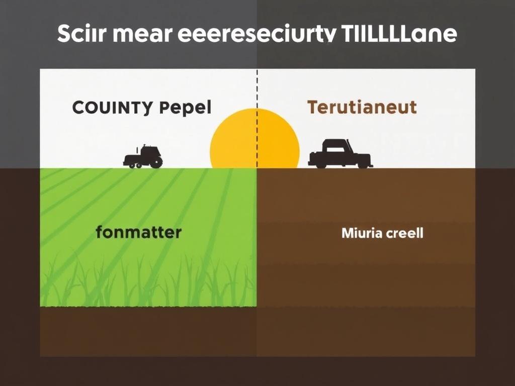 Preparación del suelo: labranza convencional frente a mínima