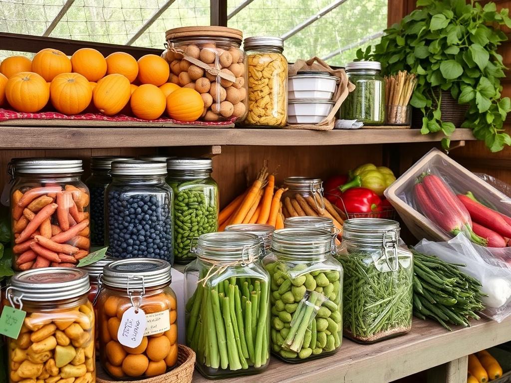 Stocker et conserver ses récoltes : guide pratique pour la ferme et le potager